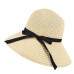  Wide Brim Summer Beach Sun Hat Trilby Straw Floppy Elegant Boho Panama Cap  eb-02745401